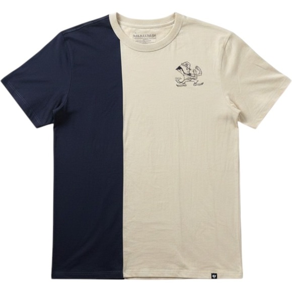 47 Brand Other - 47 Brand Notre Dame Fighting Irish Tee Shirt Mens XL Navy Cream New
